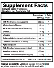NAD+ Longevity: Blood Sugar Support