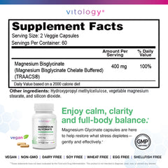 Magnesium Glycinate 400mg (TRAACS®)