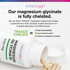 Magnesium Glycinate 400mg (TRAACS®)